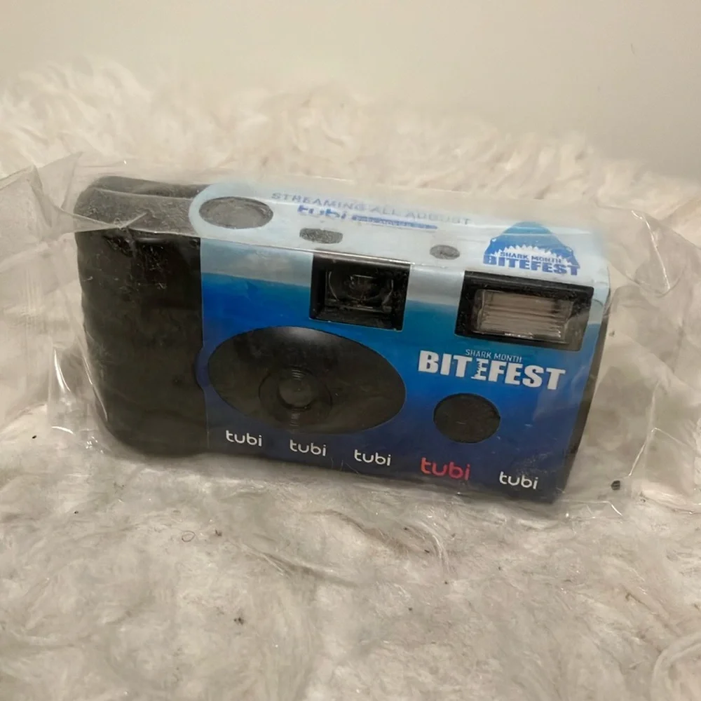 Kodak Disposable Film Camera Featured in Shark Month Bitefest 2021 TUBI NWT
